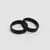 Angular Steel Ring (Black, Silver, Golden)