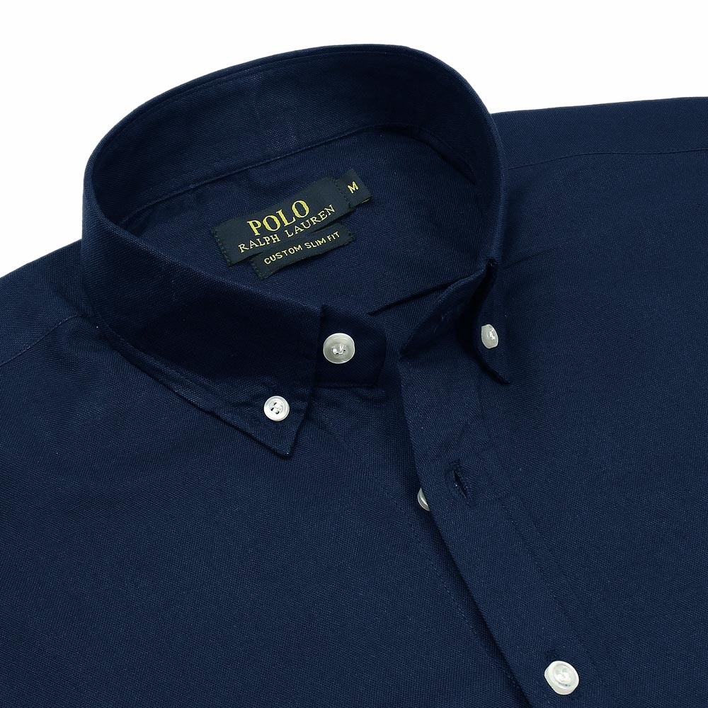 RL Navy R Embroidered logo Casual Shirt
